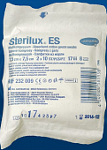 Салфетки стерильные STERILUX ES: 7,5 х 7,5 см; 8 слоев; 17 нитей; 20 